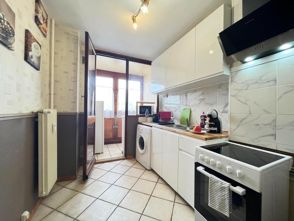Апартаменты Guyon - Cosy Proche Gare Parking Facile - Balcon #Sirdest Франконвиль Экстерьер фото